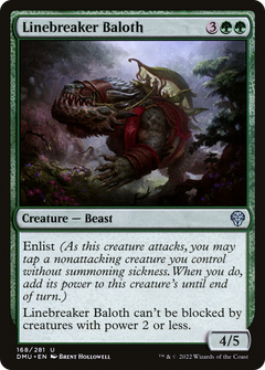 Linebreaker Baloth (168) [Dominaria United] - Deck Out Gaming