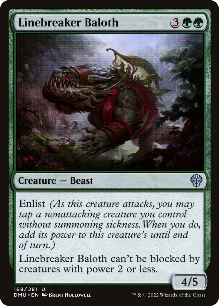 Linebreaker Baloth (168) [Dominaria United] foil - Deck Out Gaming