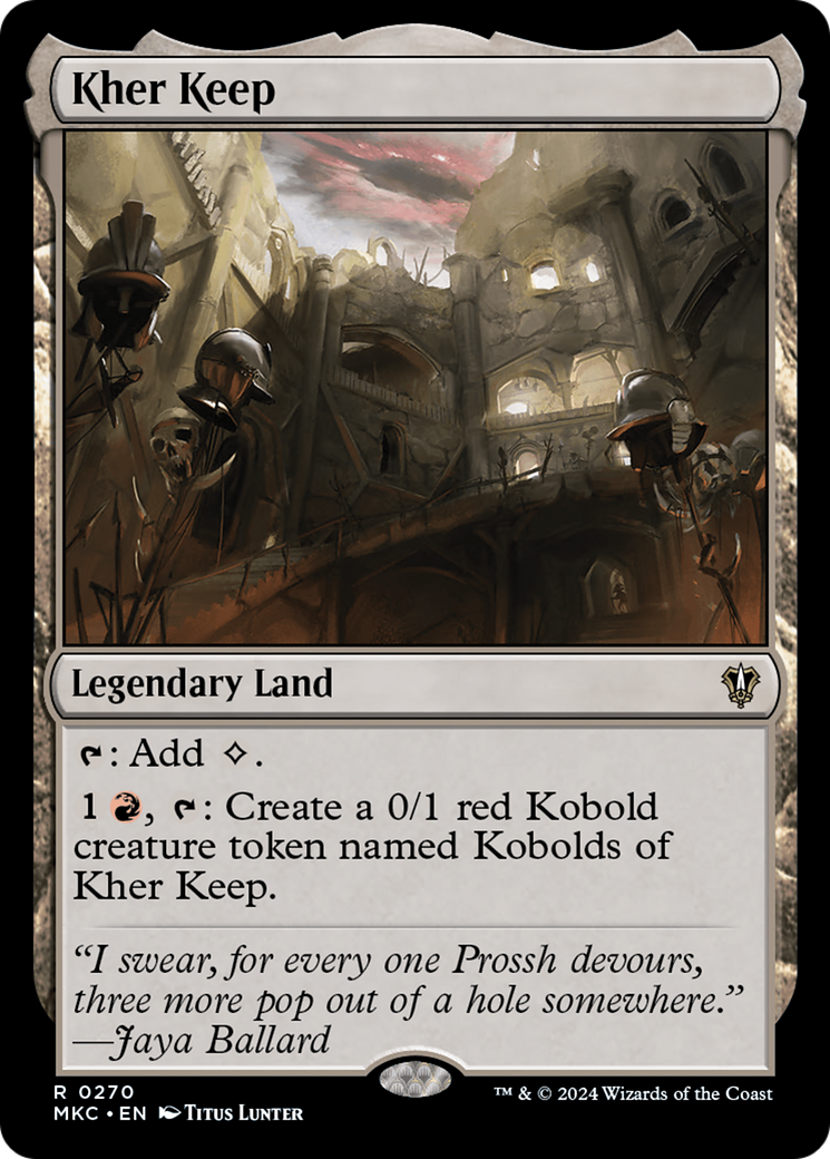 Kher Keep (270) [Murders at Karlov Manor Commander] - Deck Out Gaming