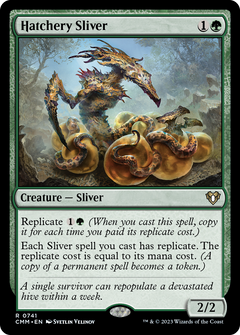 Hatchery Sliver (741) [Commander Masters] - Deck Out Gaming