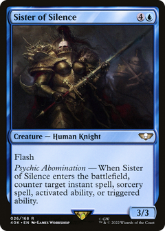Sister of Silence (26) [Warhammer 40,000 Commander] - Deck Out Gaming