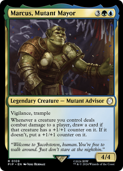 Marcus, Mutant Mayor (109) [Fallout] foil - Deck Out Gaming