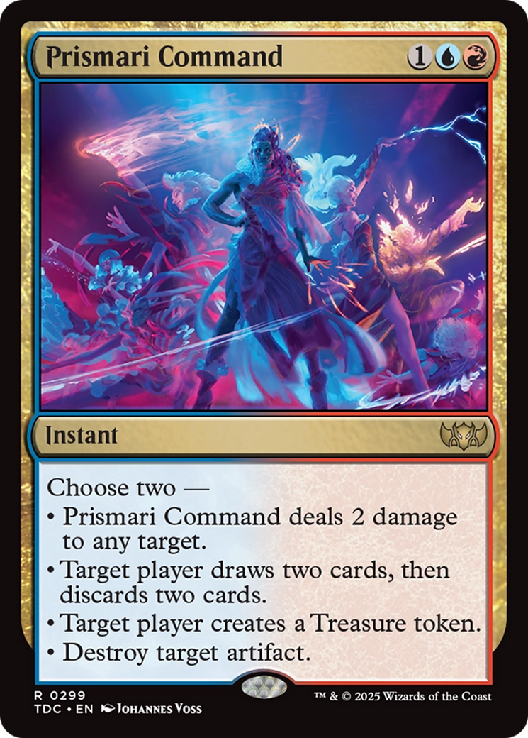 Prismari Command (299) [Commander: Tarkir: Dragonstorm] - Deck Out Gaming