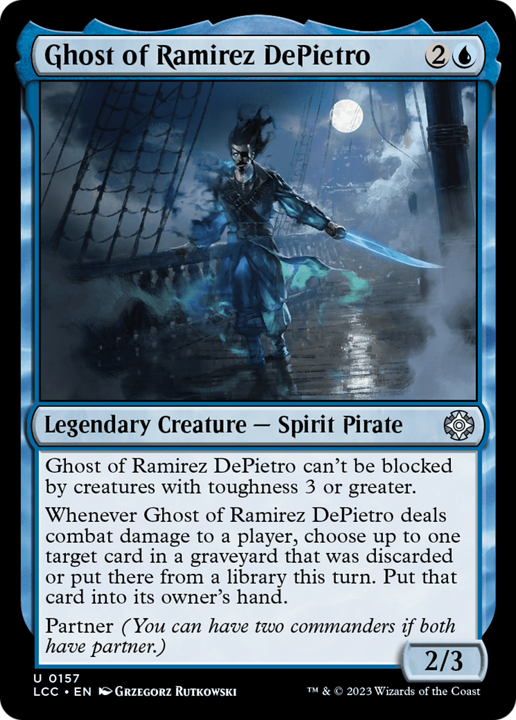 Ghost of Ramirez DePietro (157) [The Lost Caverns of Ixalan Commander] - Deck Out Gaming