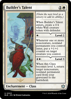 Builder's Talent (5) [Bloomburrow] foil - Deck Out Gaming