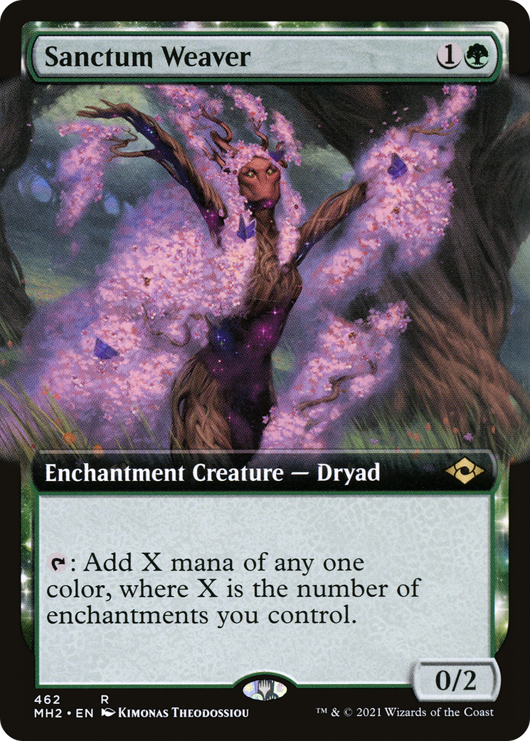 Sanctum Weaver (Extended Art) (462) [Modern Horizons 2] - Deck Out Gaming