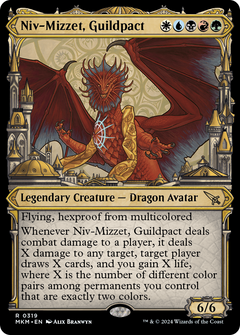 Niv-Mizzet, Guildpact (Showcase) (319) (319) [Murders at Karlov Manor] - Deck Out Gaming