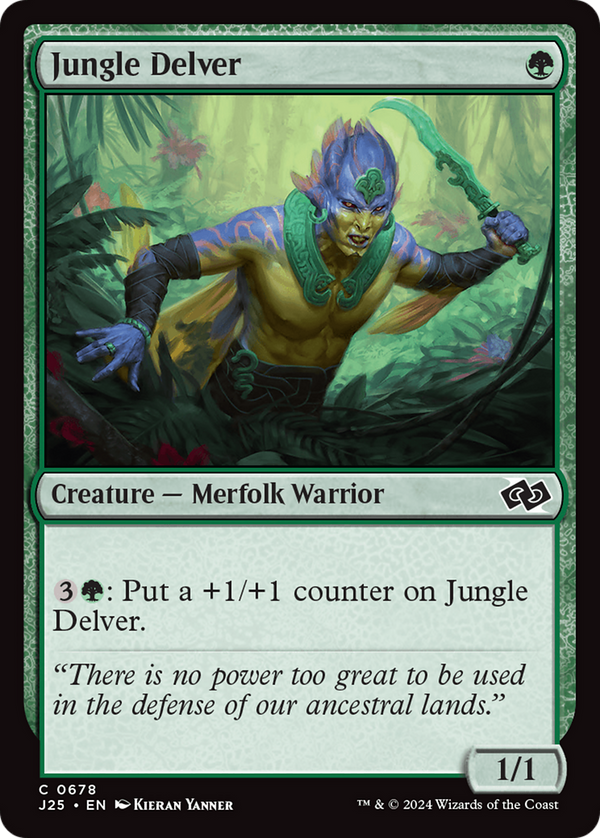 Jungle Delver (678) [Foundations Jumpstart] - Deck Out Gaming