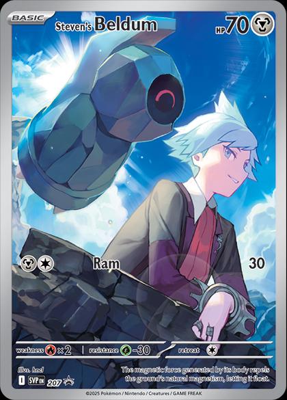 Steven's Beldum - 207 (207) [SV: Scarlet & Violet Promo Cards] Holofoil - Deck Out Gaming