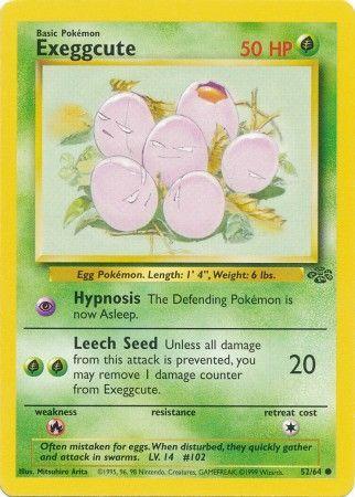 Exeggcute (52) [Jungle] Unlimited - Deck Out Gaming