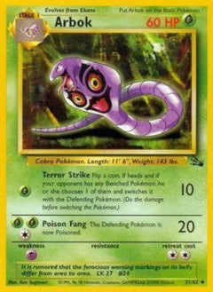 Arbok (31) [Fossil] Unlimited - Deck Out Gaming