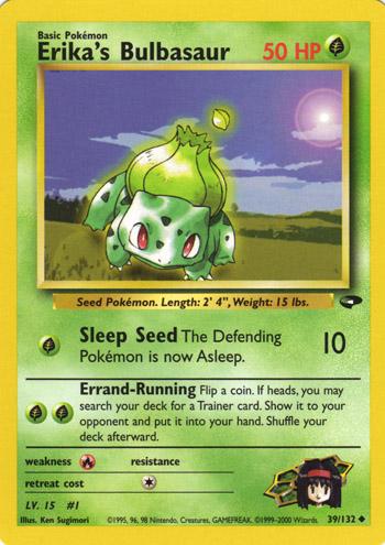 Erika's Bulbasaur (39) [Gym Challenge] Unlimited - Deck Out Gaming