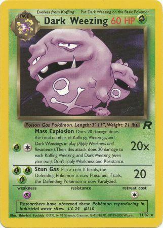 Dark Weezing (31) (31) [Team Rocket] Unlimited - Deck Out Gaming