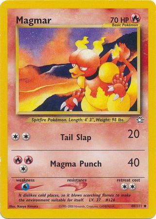 Magmar (40) [Neo Genesis] Unlimited - Deck Out Gaming