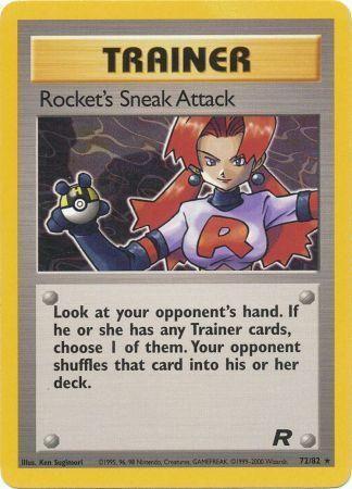 Rocket's Sneak Attack (72) (72) [Team Rocket] Unlimited - Deck Out Gaming