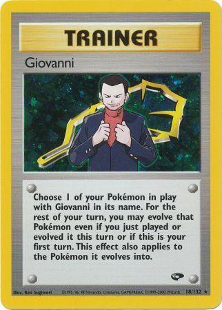Giovanni (18) (18) [Gym Challenge] Unlimited Holofoil - Deck Out Gaming