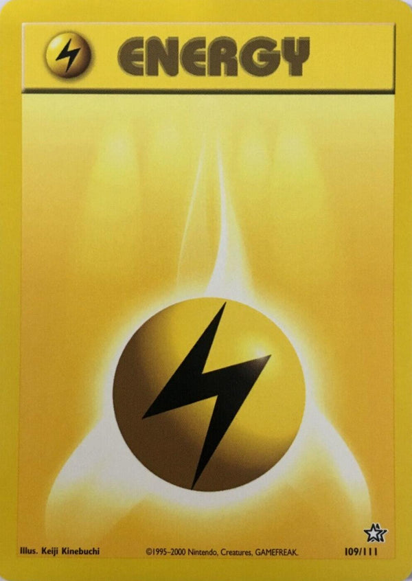 Lightning Energy (109) [Neo Genesis] Unlimited - Deck Out Gaming