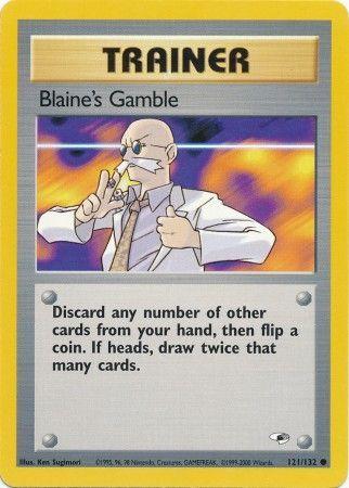 Blaine's Gamble (121) [Gym Heroes] Unlimited - Deck Out Gaming