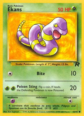 Ekans (56) [Team Rocket] Unlimited - Deck Out Gaming
