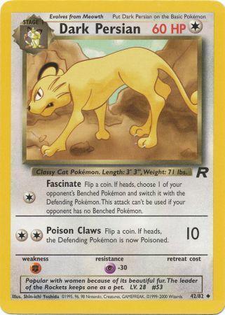 Dark Persian (42) [Team Rocket] Unlimited - Deck Out Gaming
