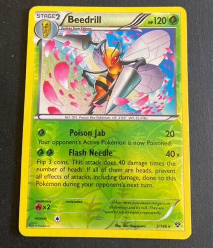 Beedrill (5) [XY Base Set] Reverse Holofoil - Deck Out Gaming