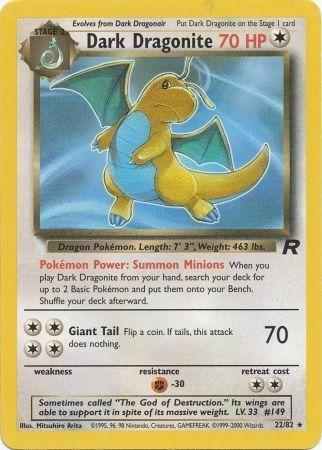 Dark Dragonite (22) (22) [Team Rocket] Unlimited - Deck Out Gaming