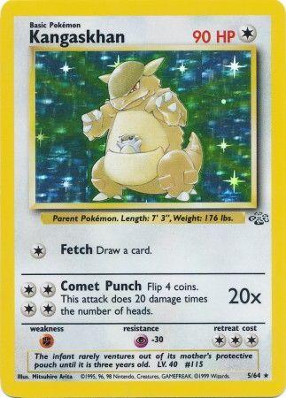 Kangaskhan (5) (5) [Jungle] Unlimited Holofoil - Deck Out Gaming