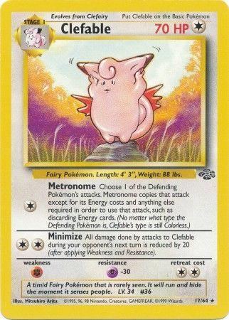 Clefable (17) (17) [Jungle] Unlimited - Deck Out Gaming