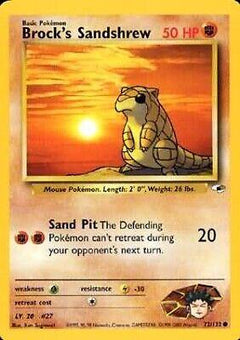 Brock's Sandshrew (72) (72) [Gym Heroes] Unlimited - Deck Out Gaming