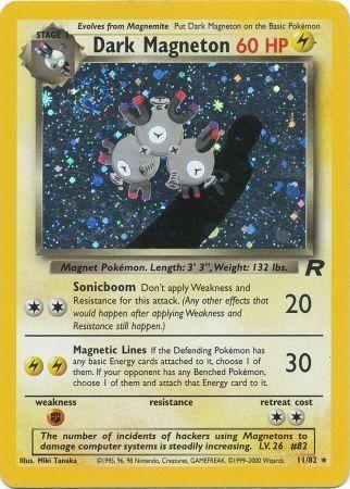 Dark Magneton (11) (11) [Team Rocket] Unlimited Holofoil - Deck Out Gaming