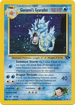 Giovanni's Gyarados (5) [Gym Challenge] Unlimited Holofoil - Deck Out Gaming
