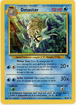 Omastar (40) [Fossil] Unlimited - Deck Out Gaming