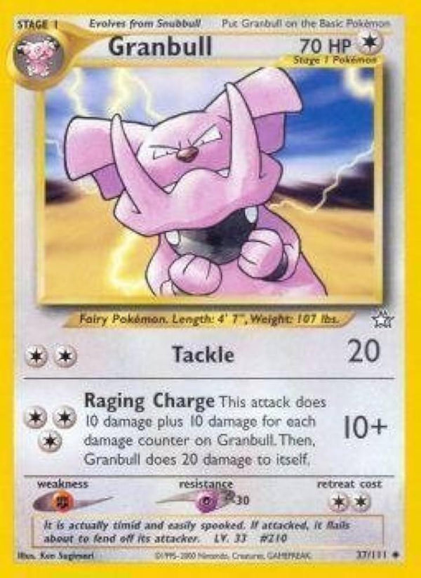 Granbull (37) [Neo Genesis] Unlimited - Deck Out Gaming