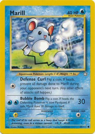 Marill (66) [Neo Genesis] Unlimited - Deck Out Gaming