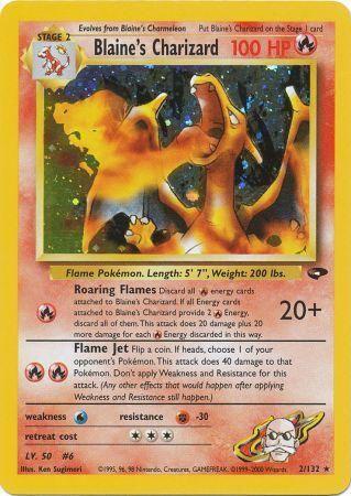 Blaine's Charizard (2) [Gym Challenge] Unlimited Holofoil - Deck Out Gaming