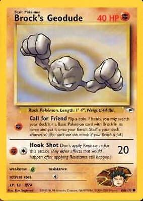 Brock's Geodude (66) (66) [Gym Heroes] Unlimited - Deck Out Gaming