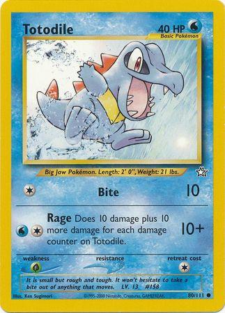 Totodile (80) (80) [Neo Genesis] Unlimited - Deck Out Gaming