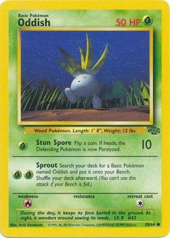 Oddish (58) [Jungle] Unlimited - Deck Out Gaming