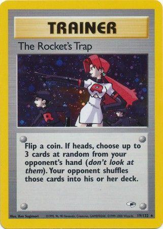 The Rocket's Trap (19) [Gym Heroes] Unlimited Holofoil - Deck Out Gaming
