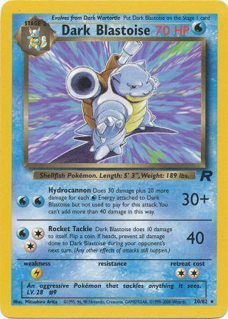 Dark Blastoise (20) (20) [Team Rocket] Unlimited - Deck Out Gaming