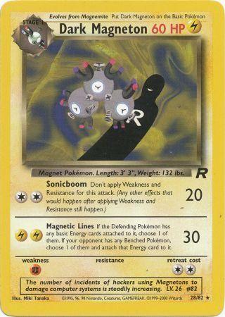 Dark Magneton (28) (28) [Team Rocket] Unlimited - Deck Out Gaming