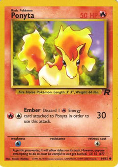 Ponyta (64) [Team Rocket] Unlimited - Deck Out Gaming