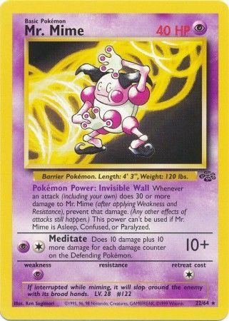 Mr. Mime (22) (22) [Jungle] Unlimited - Deck Out Gaming