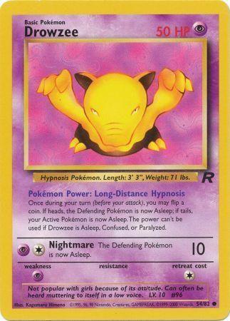 Drowzee (54) [Team Rocket] Unlimited - Deck Out Gaming