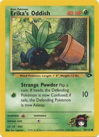 Erika's Oddish (70) [Gym Challenge] Unlimited - Deck Out Gaming