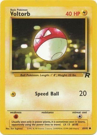Voltorb (69) [Team Rocket] Unlimited - Deck Out Gaming