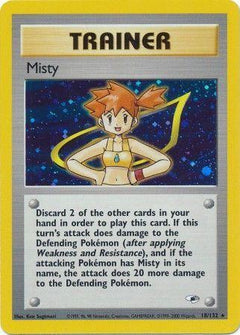 Misty (18) (18) [Gym Heroes] Unlimited Holofoil - Deck Out Gaming