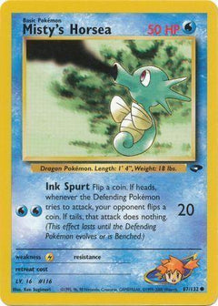 Misty's Horsea (87) [Gym Challenge] Unlimited - Deck Out Gaming