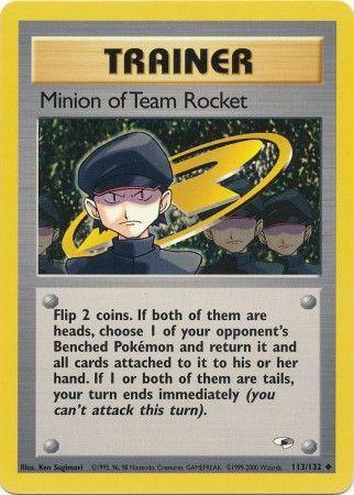 Minion of Team Rocket (113) [Gym Heroes] Unlimited - Deck Out Gaming