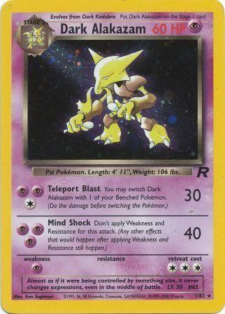 Dark Alakazam (1) (1) [Team Rocket] Unlimited Holofoil - Deck Out Gaming
